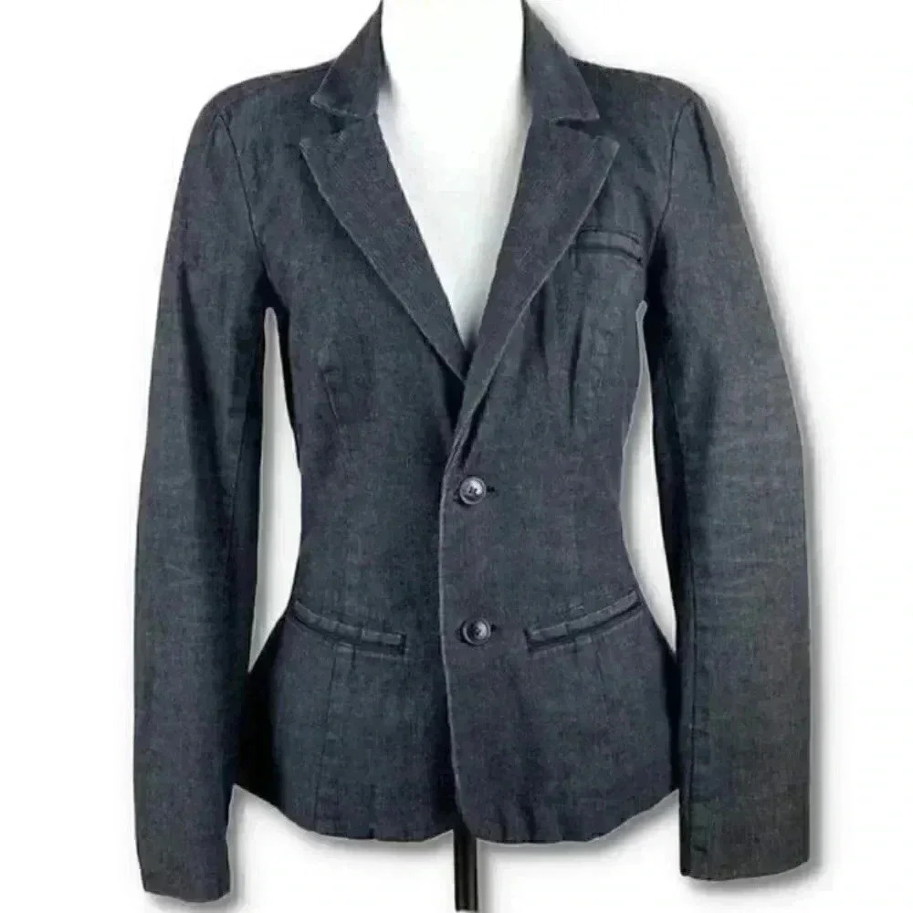 Calvin Klein jeans Jean blazer size SP pockets